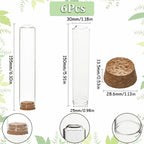 Lot de cloches en verre