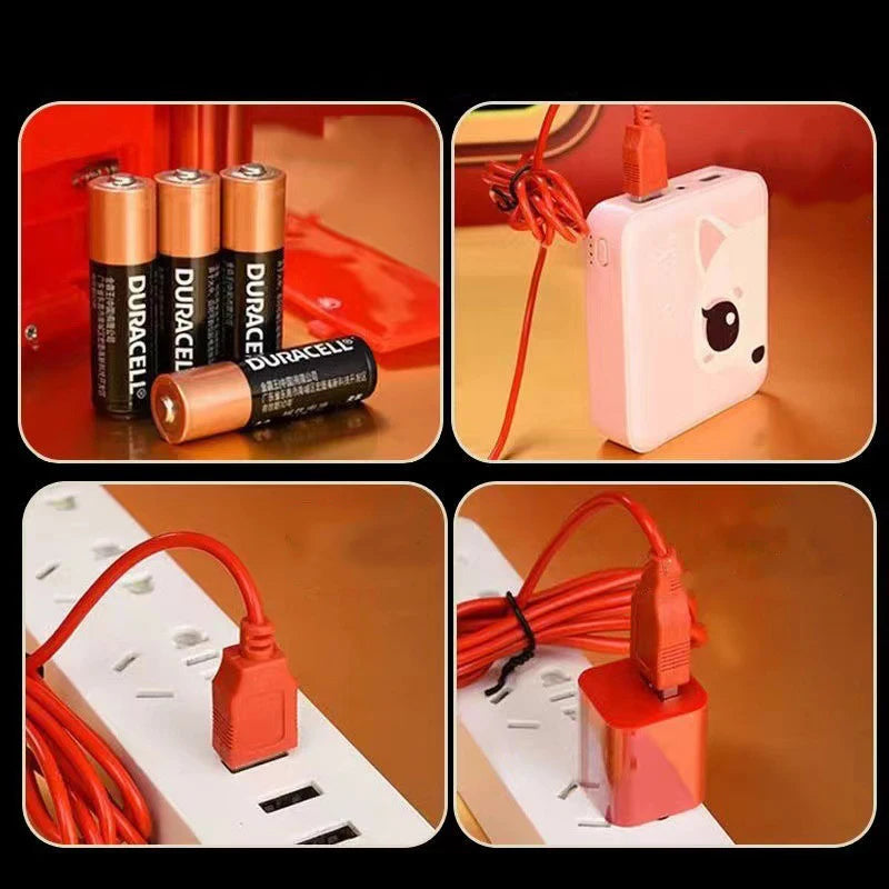 Bougeoir bouddhiste avec bougie LED