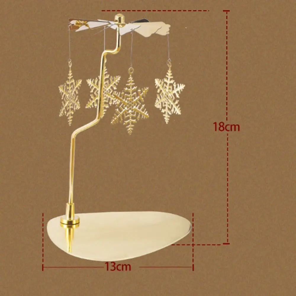 Bougeoir carrousel rotatif