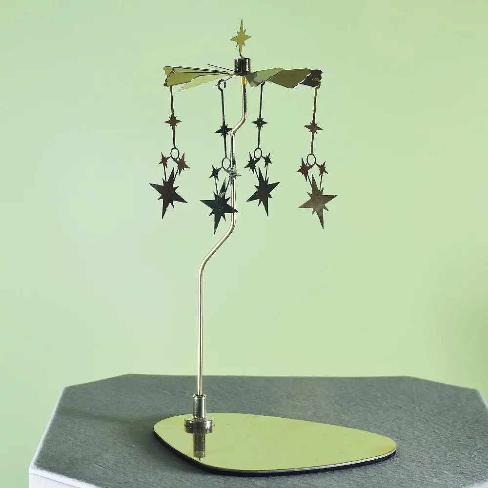 Bougeoir carrousel rotatif