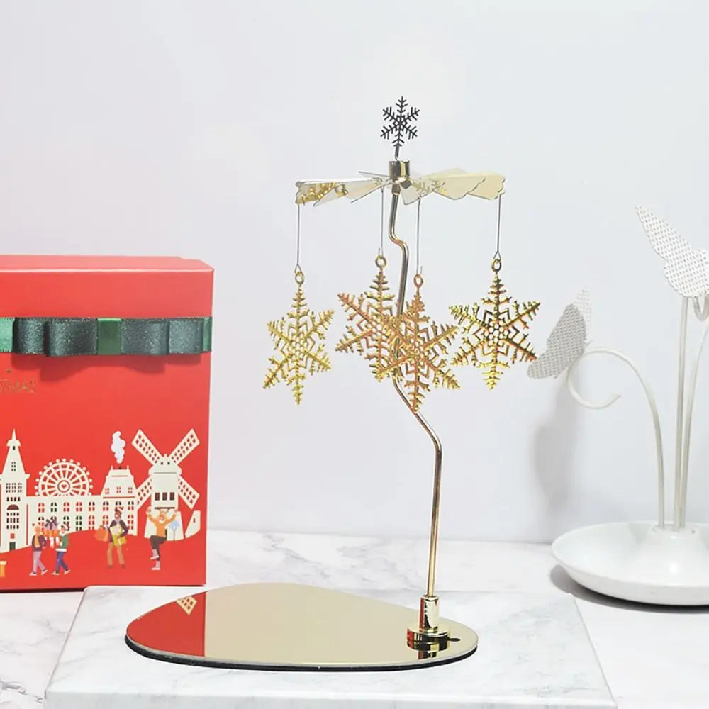 Bougeoir carrousel rotatif
