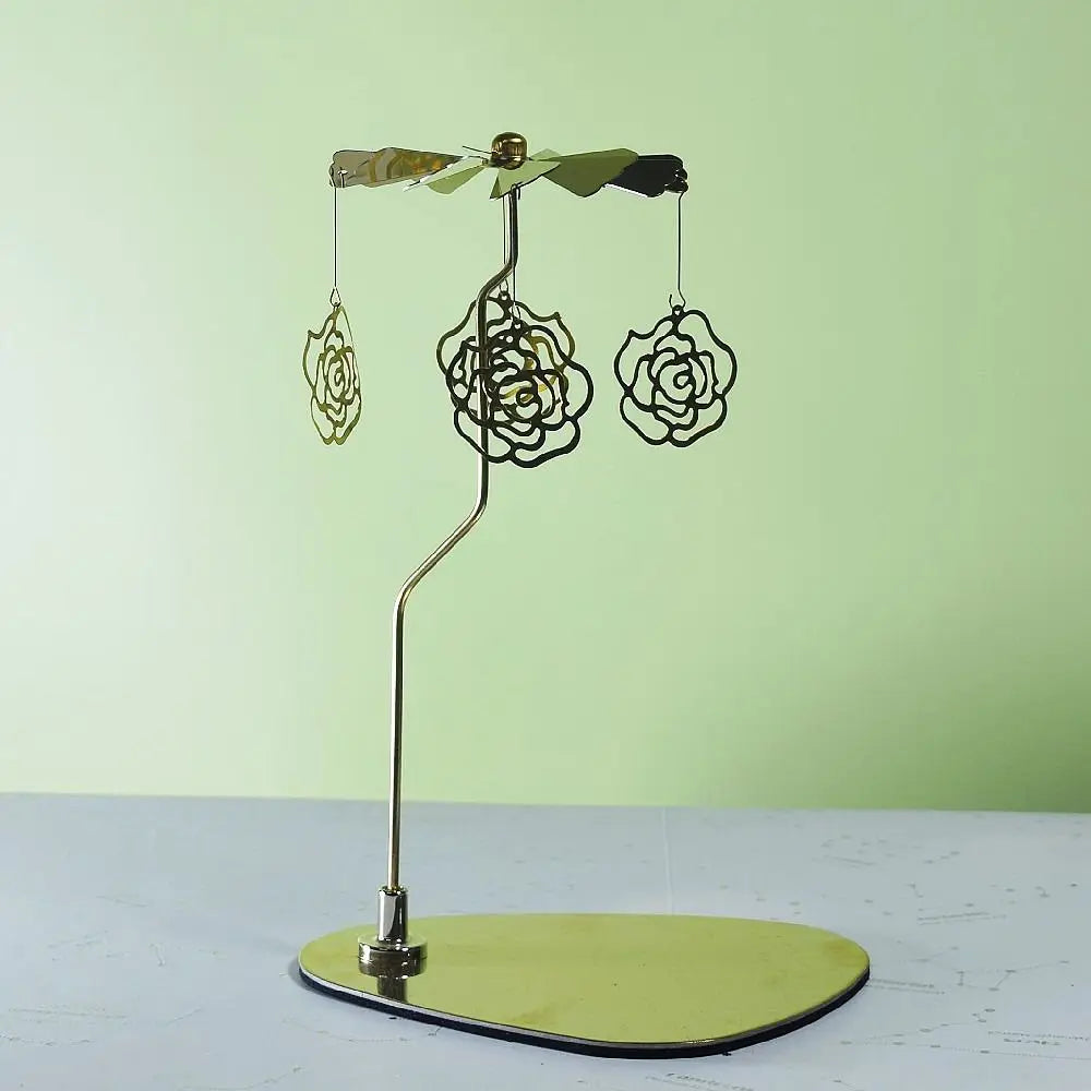 Bougeoir carrousel rotatif