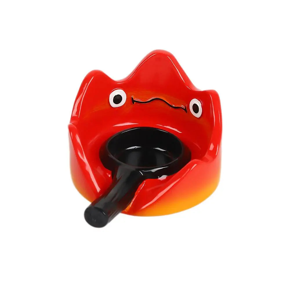 Bougeoir en résine Calcifer