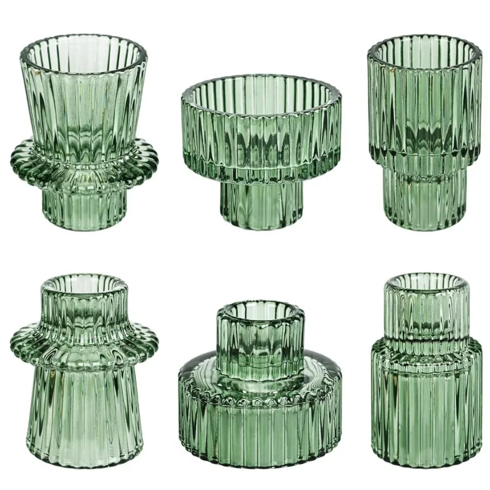 Bougeoir verre