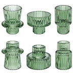 Bougeoir verre