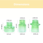 Bougeoir verre