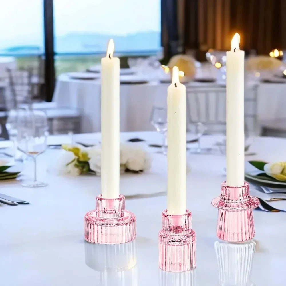 Bougeoir verre