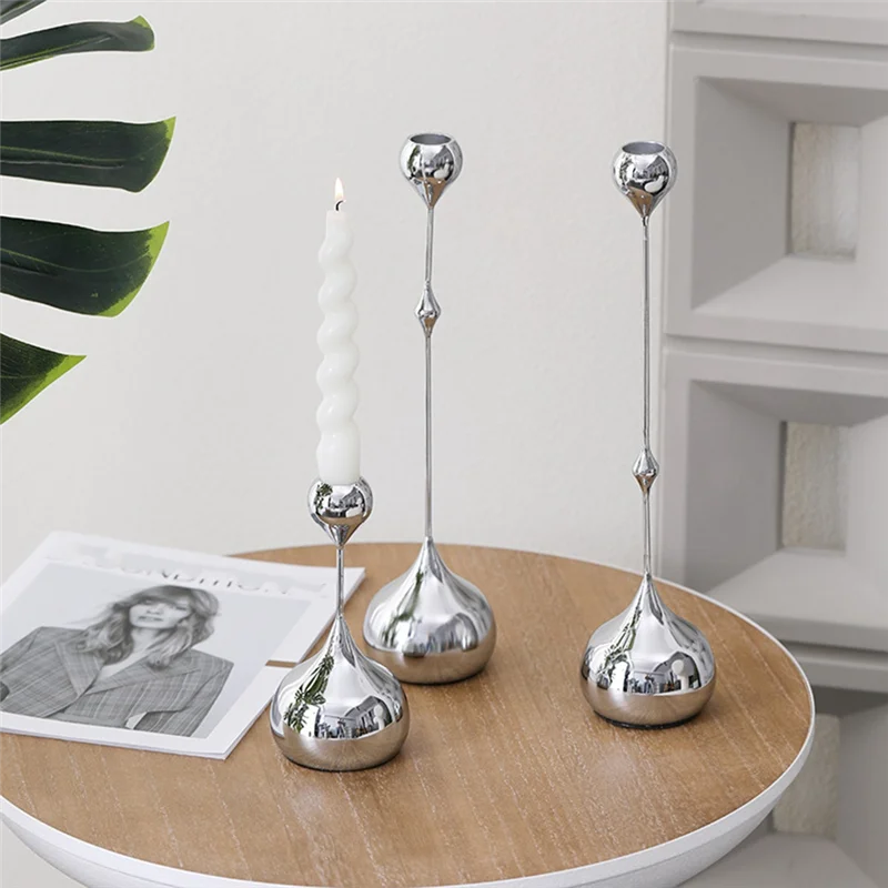 Chandelier argent