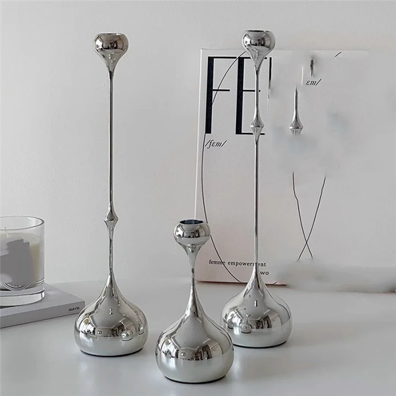 Chandelier argent