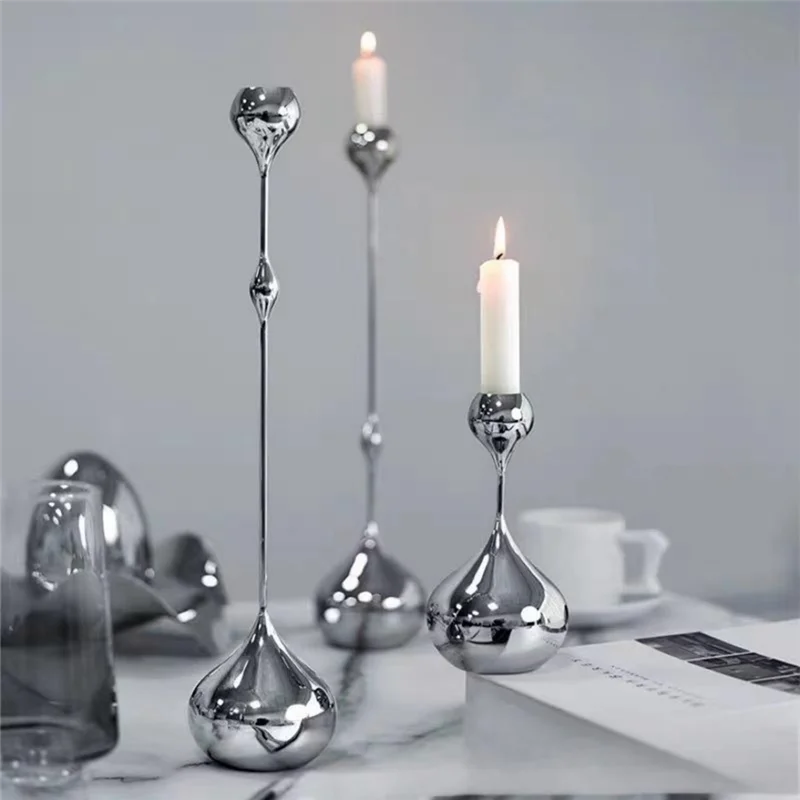Chandelier argent