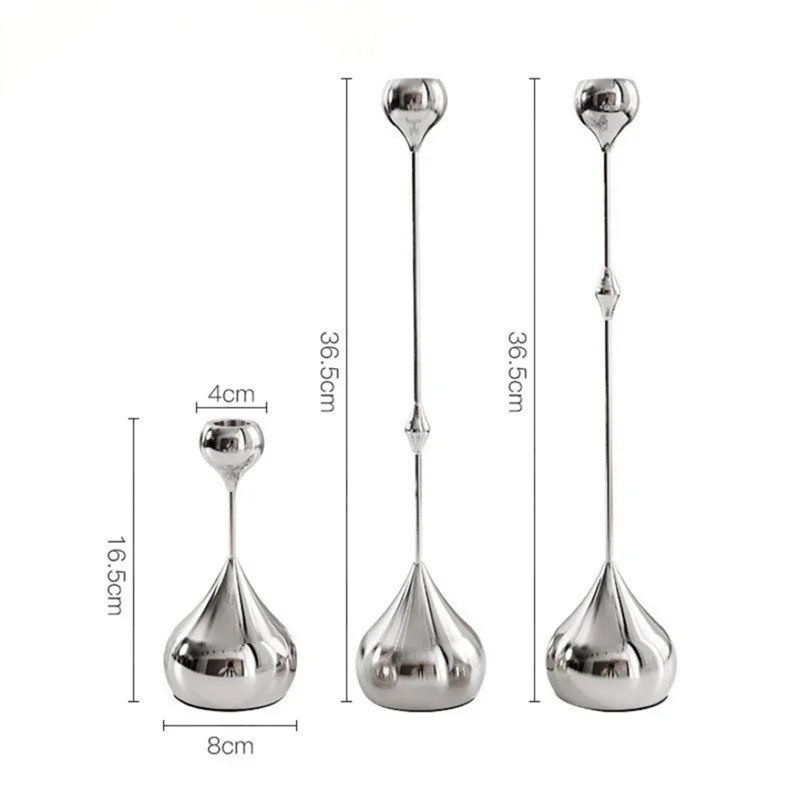 Chandelier argent