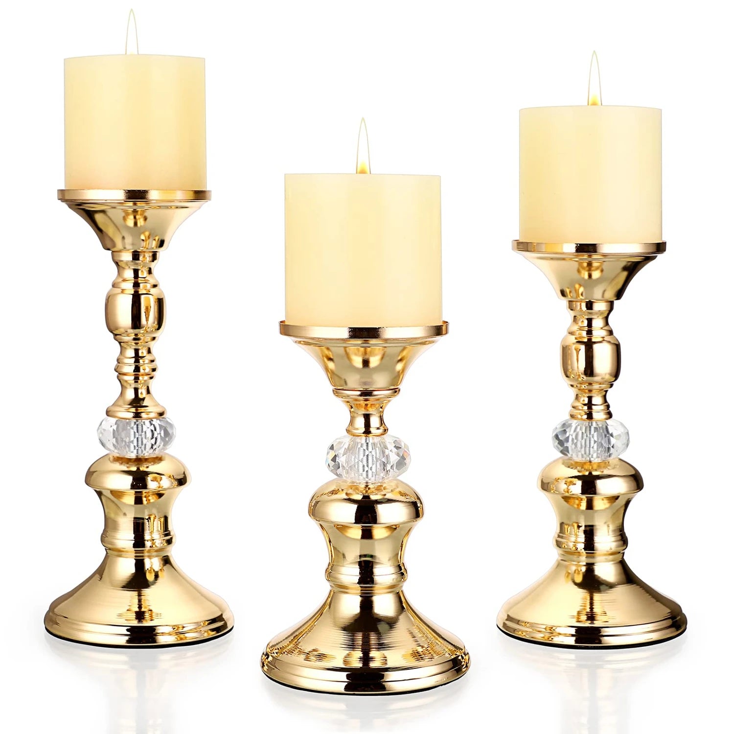 Chandelier doré
