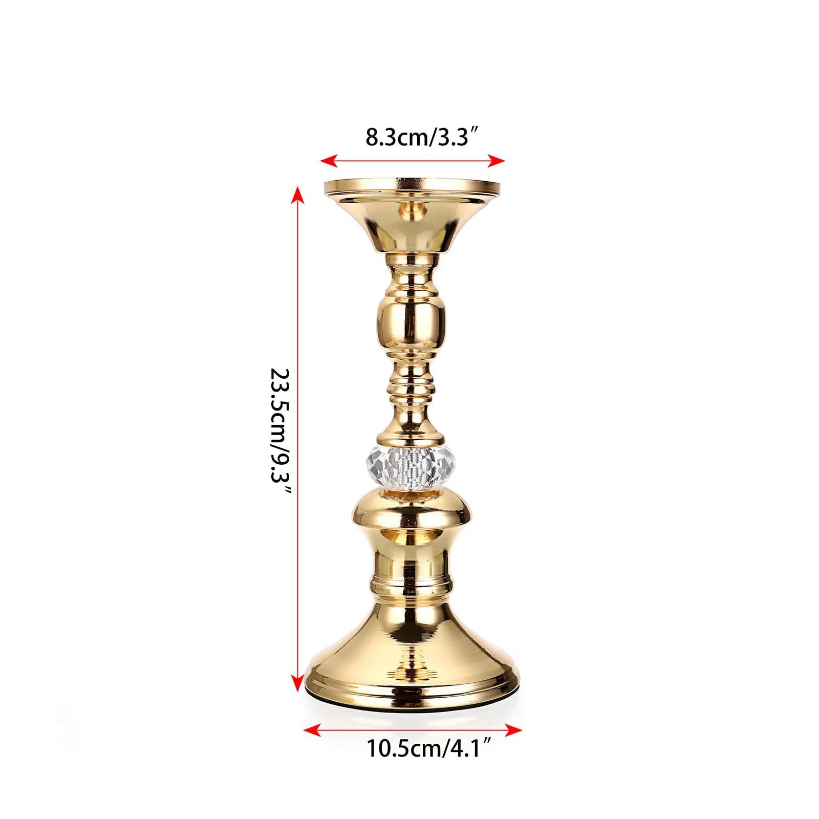 Chandelier doré