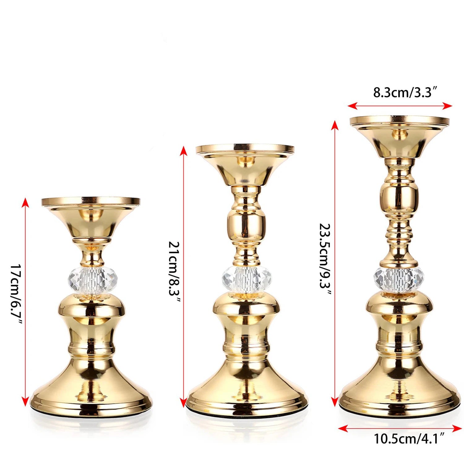 Chandelier doré