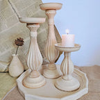 Chandelier en bois