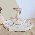 Chandelier en bois