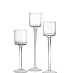 Chandelier en verre transparent