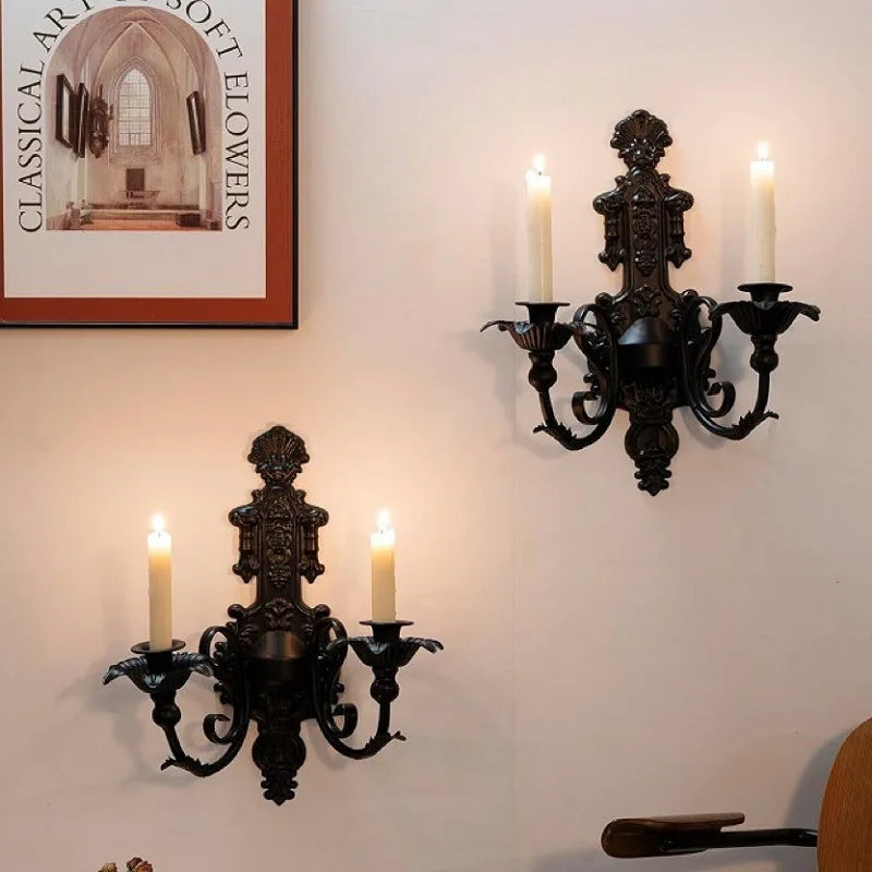 Chandelier mural