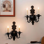 Chandelier mural