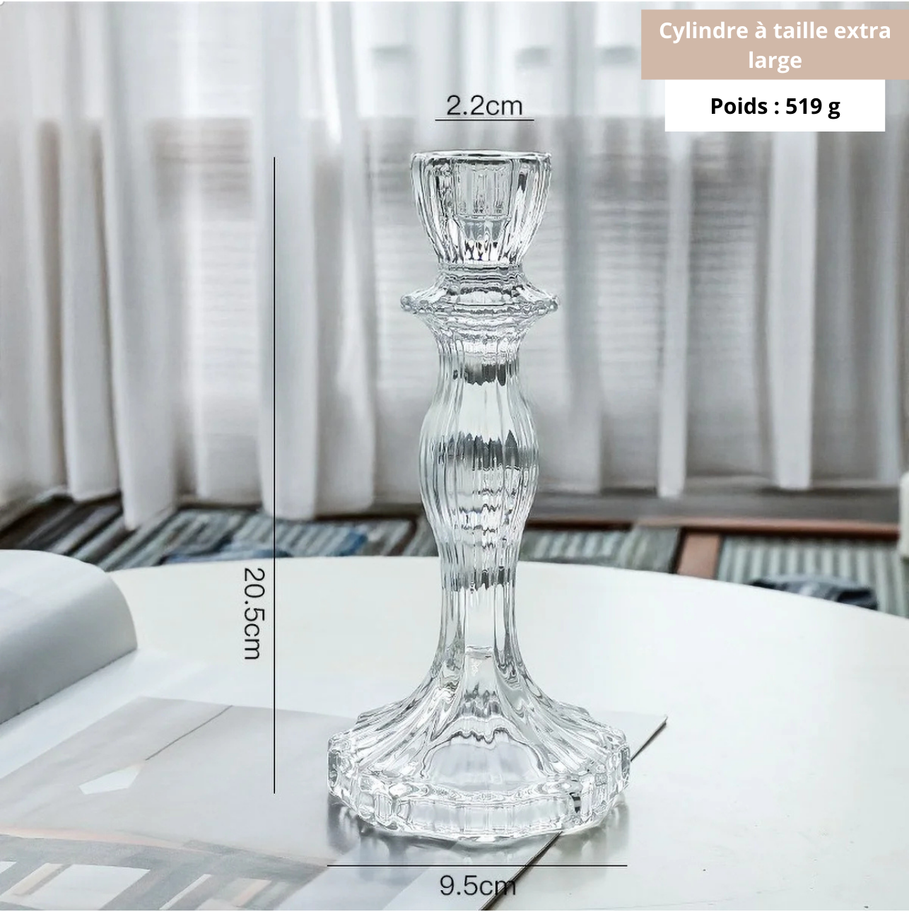 Chandelier verre