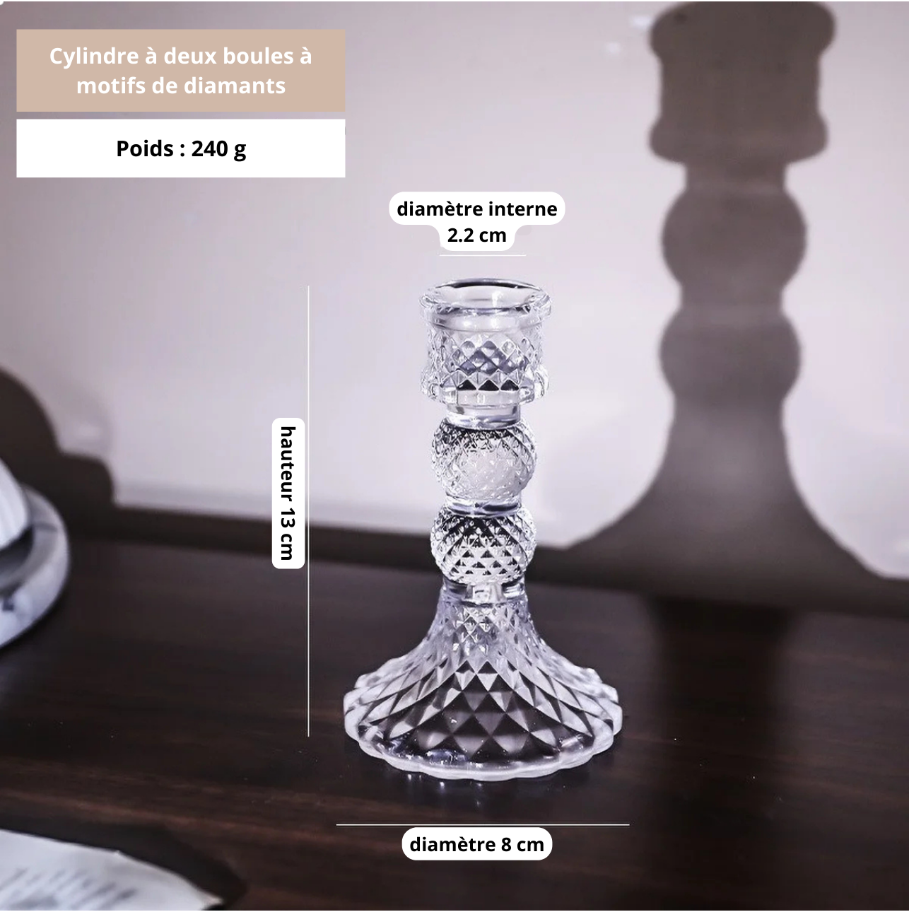 Chandelier verre