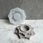 Moule en silicone à bougeoir Lotus