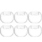Photophore rond en verre