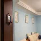Porte-bougie mural miroir intégré