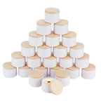 Lot de 24 boîtes à bougies en métal