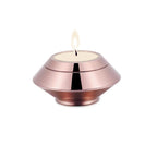 Photophore urne en acier inoxydable
