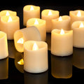 Lot de petites bougies LED créatives