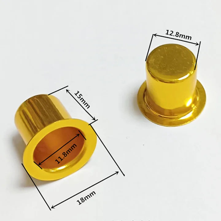 Lot de 10 coupelles pour bougeoirs