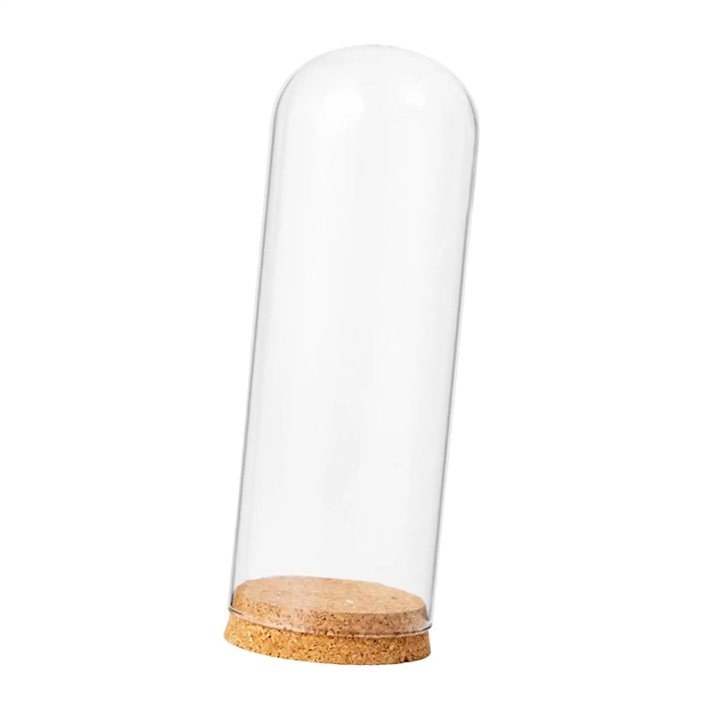 Cloche en verre pour protection bougie