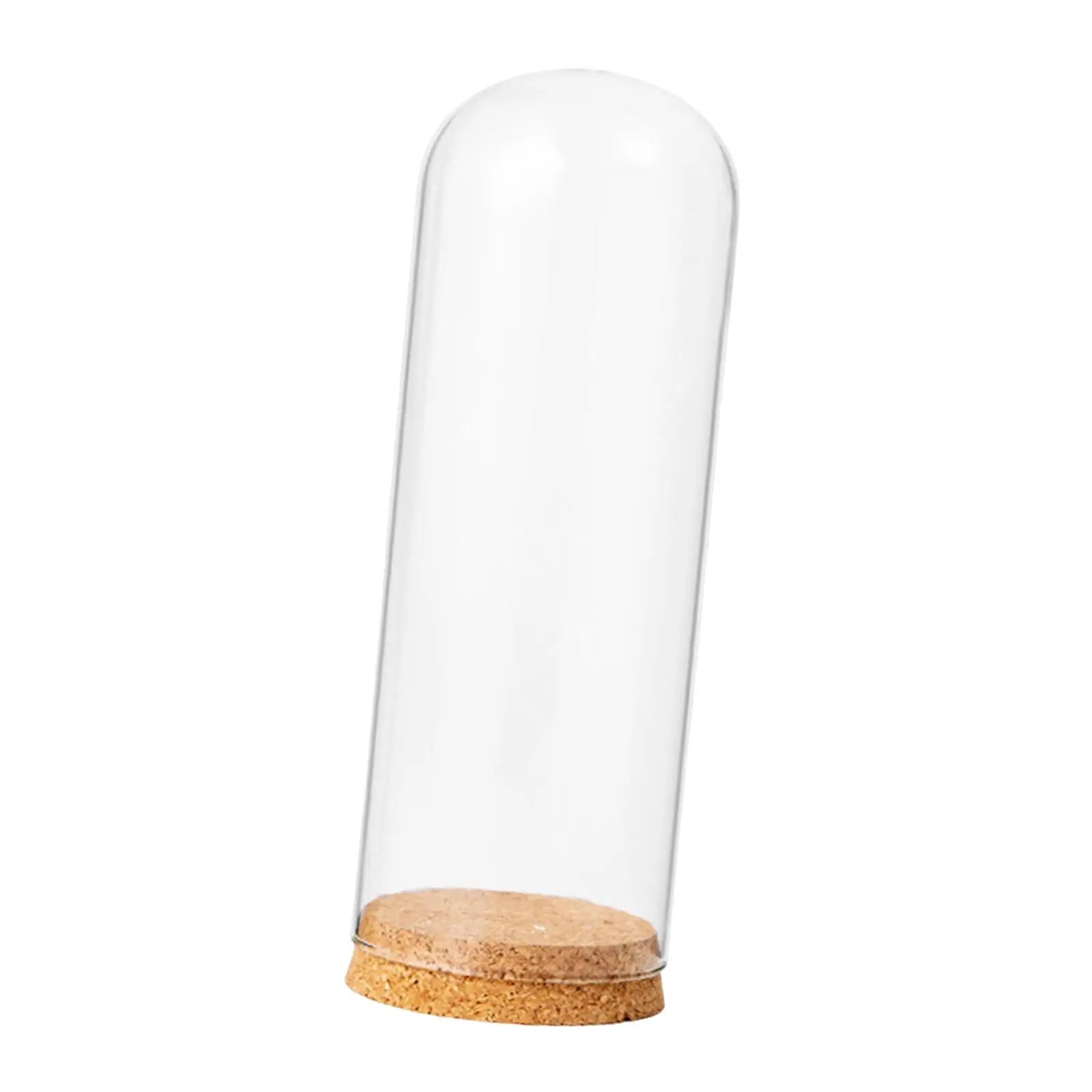 Cloche en verre pour protection bougie