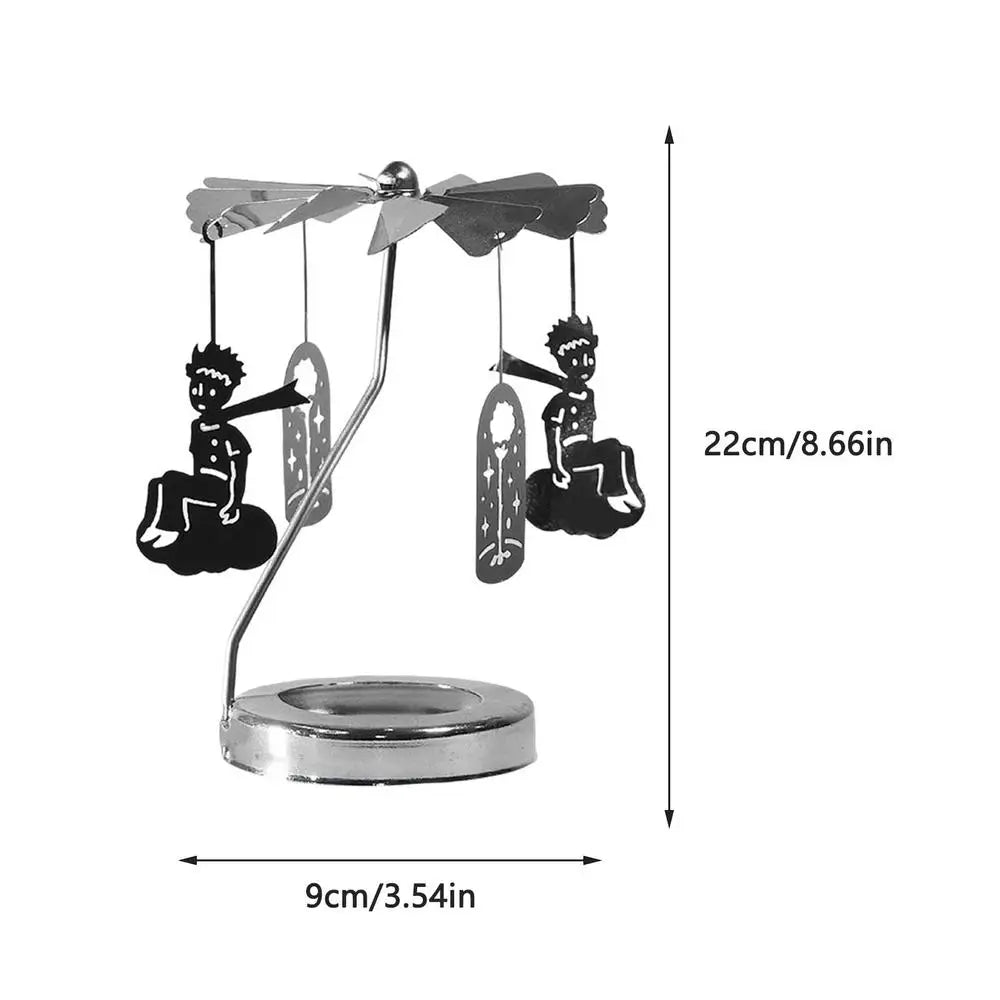 Bougeoir carrousel rotatif thermique