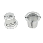Lot de 10 coupelles pour bougeoirs