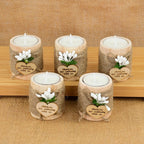 Lot de photophores pour mariage
