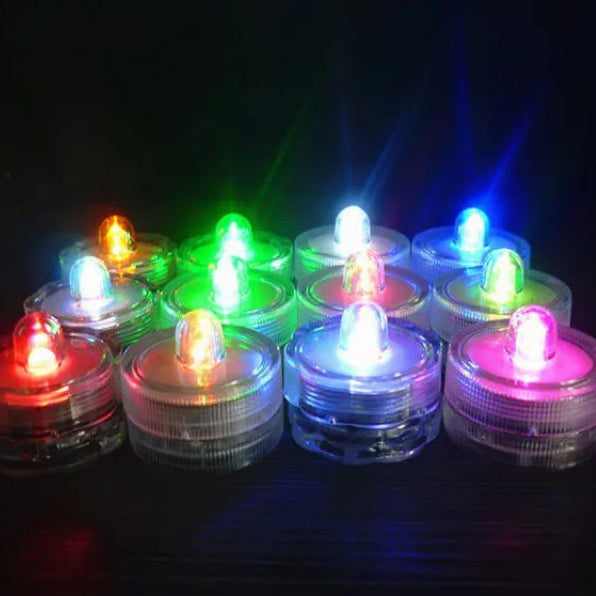 Lot de bougies LED waterproof
