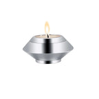 Photophore urne en acier inoxydable