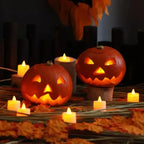 Lot de petites bougies LED