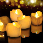 Lot de mini bougies LED design