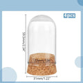 Lot de cloches en verre
