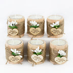 Lot de photophores pour mariage