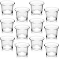 Lot de photophores votives en verre