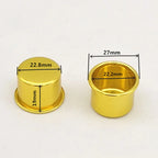 Lot de 10 coupelles pour bougeoirs
