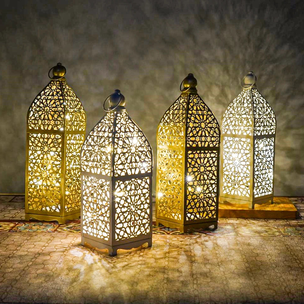 Lanterne en métal style arabe