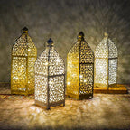 Lanterne en métal style arabe