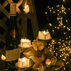 Lot de mini bougies LED design