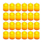 Lot de petites bougies LED