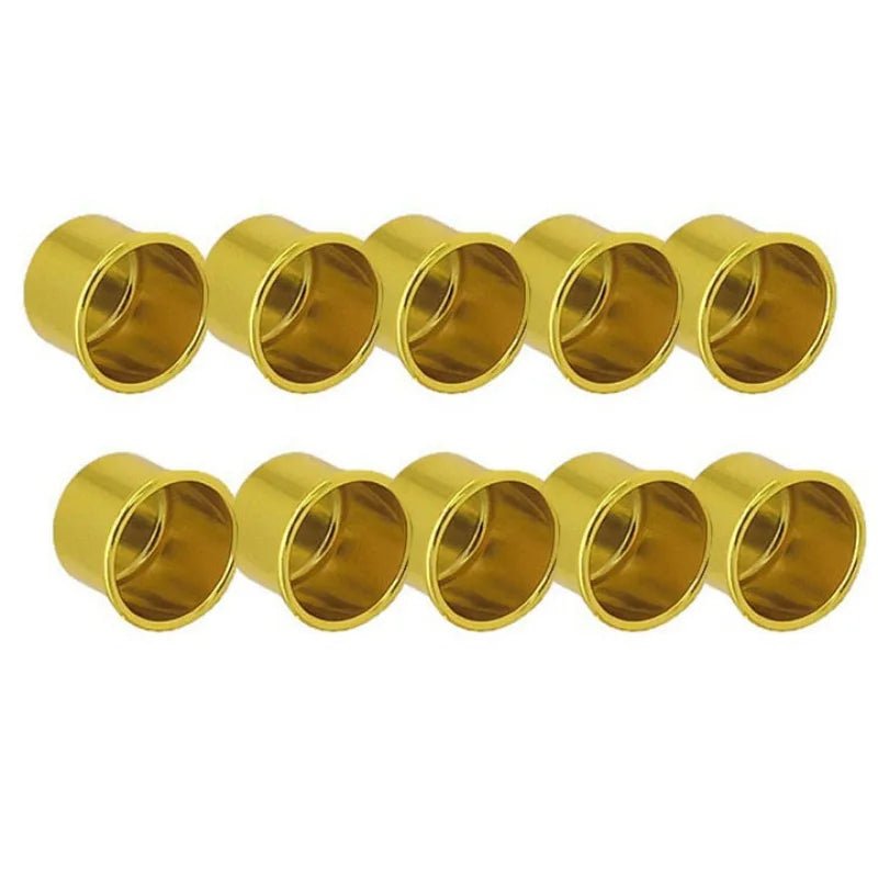 Lot de 10 coupelles pour bougeoirs